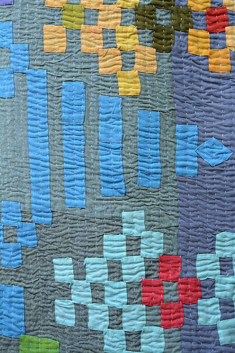 Karnataka Kowdhi - Remnant (60" x 88") - metaphorracha