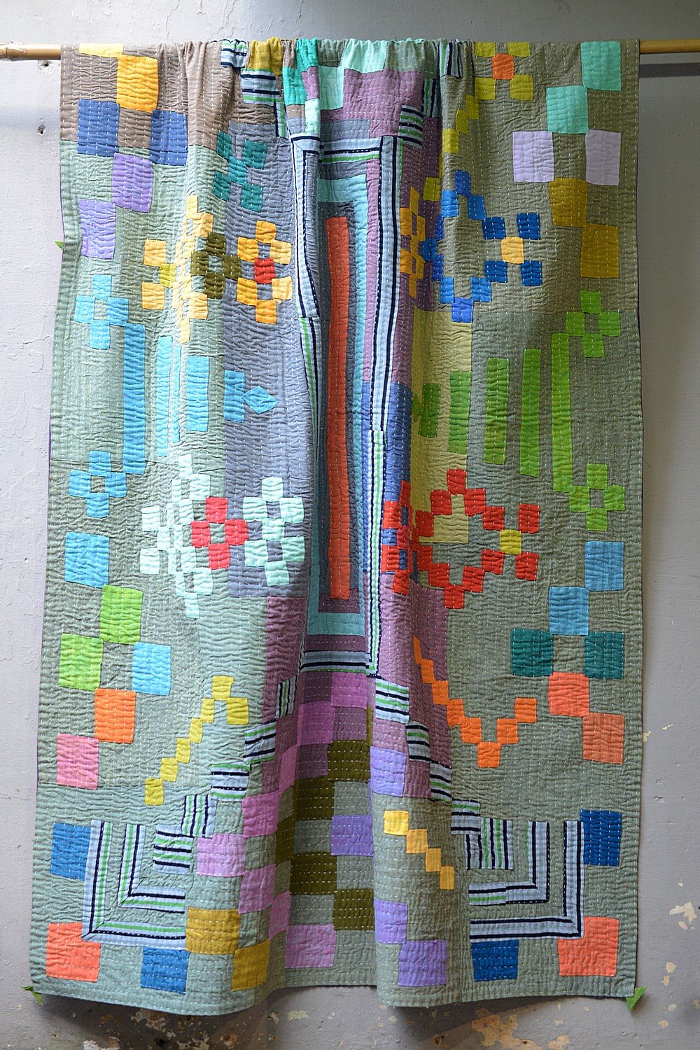 Karnataka Kowdhi - Remnant (60" x 88") - metaphorracha