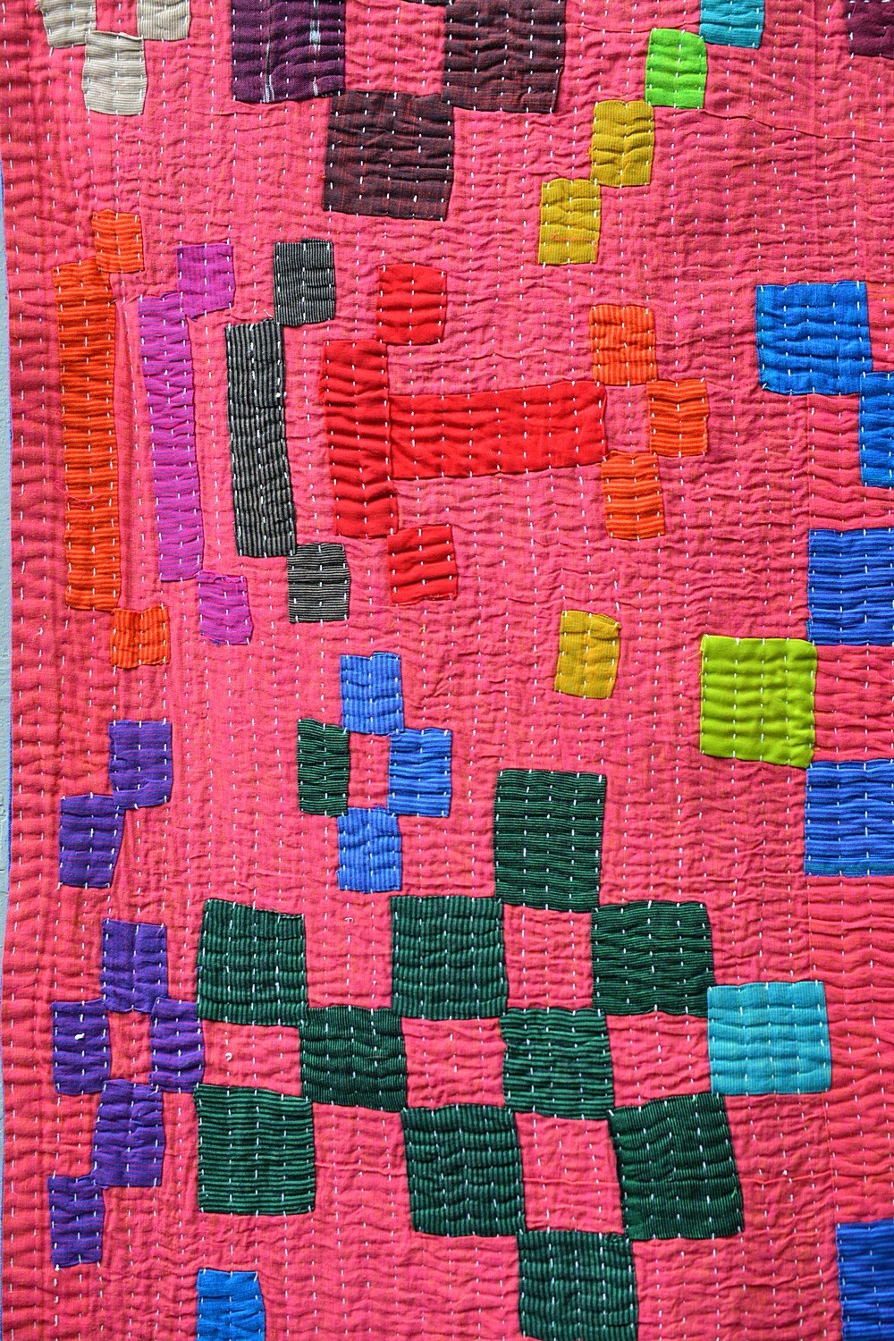 Karnataka Kowdhi - Terrain (61" x 88") - metaphorracha