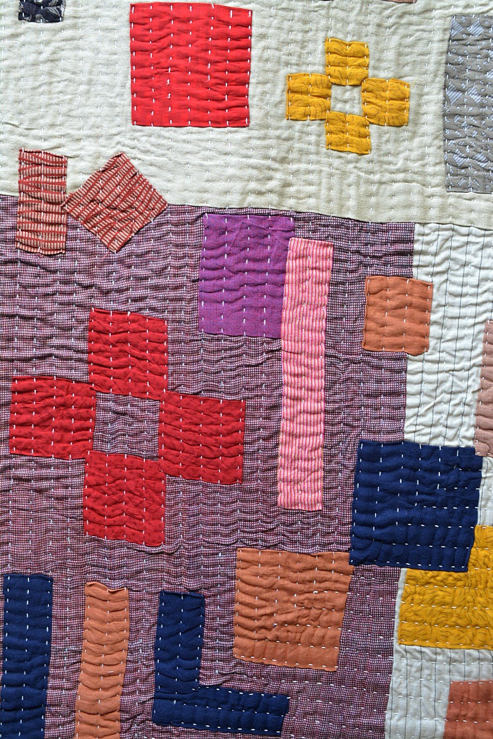 Karnataka Kowdhi - Terrazzo (62" x 90") - metaphorracha
