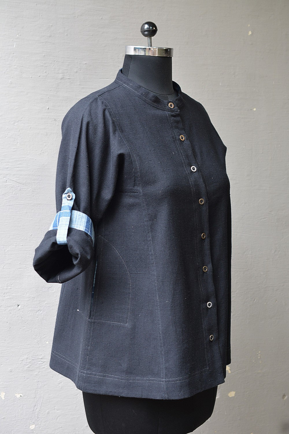 Karuppu Khadi Shirt - metaphorracha