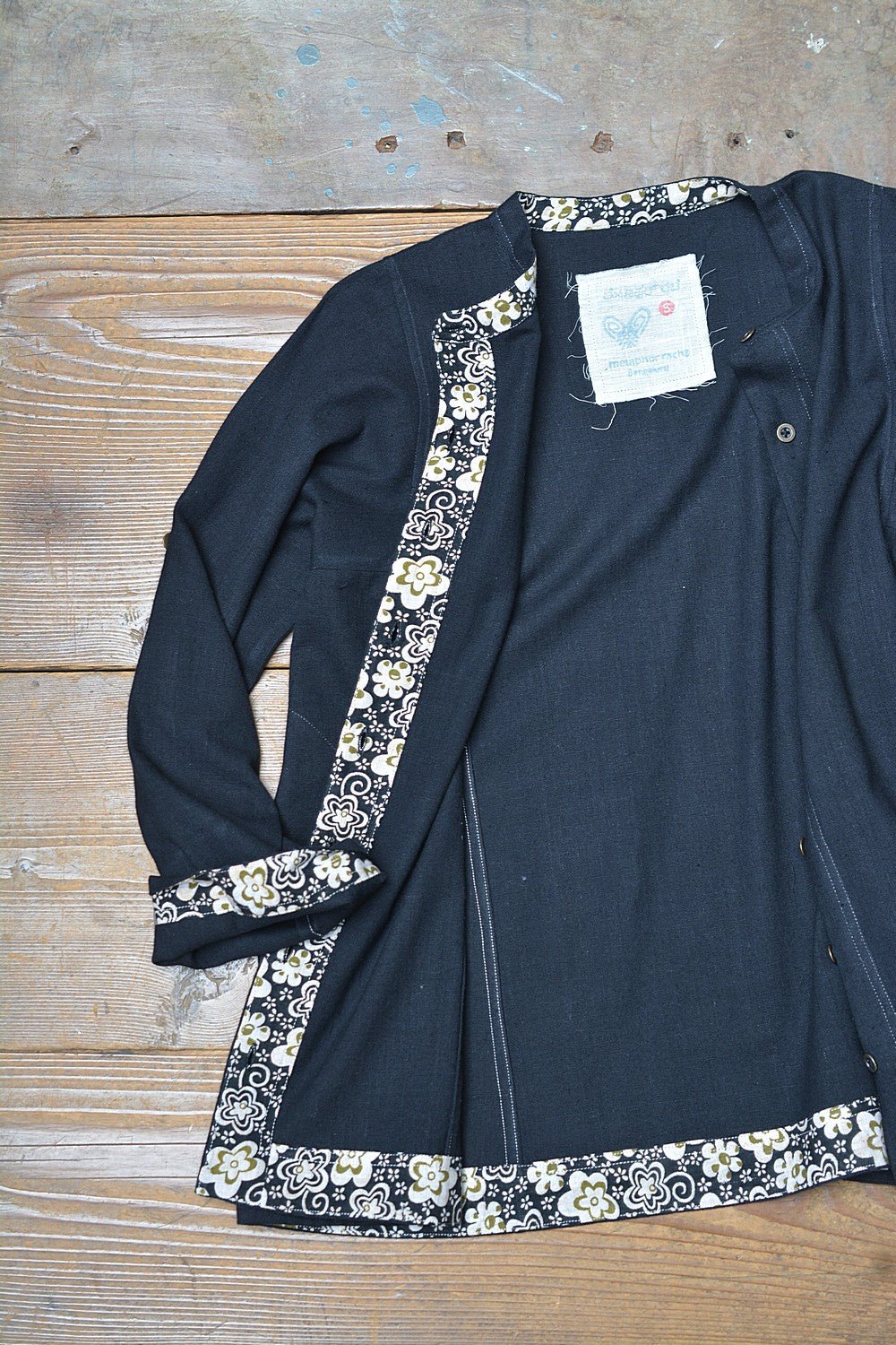Karuppu Khadi Shirt - metaphorracha