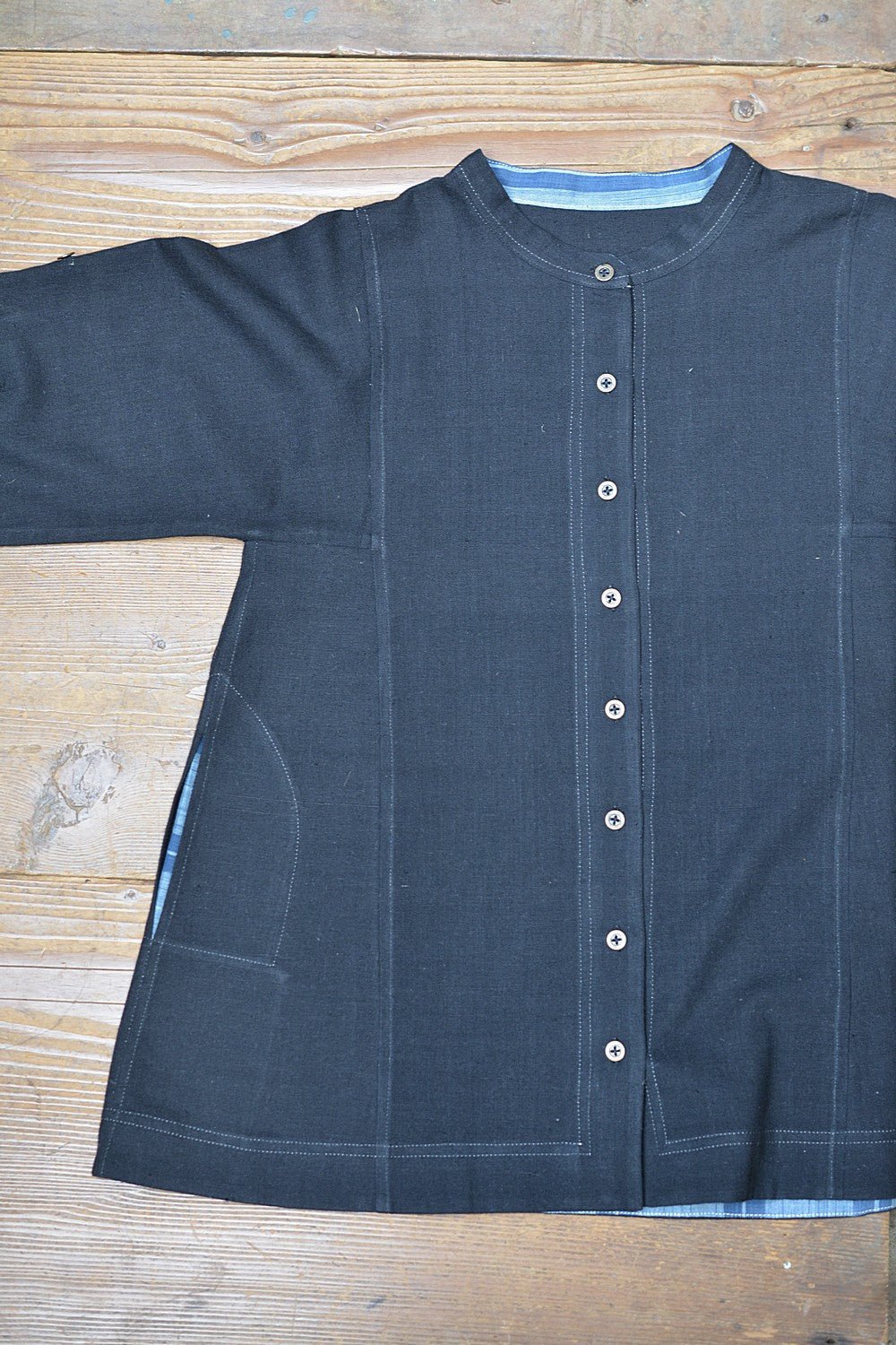 Karuppu Khadi Shirt - metaphorracha