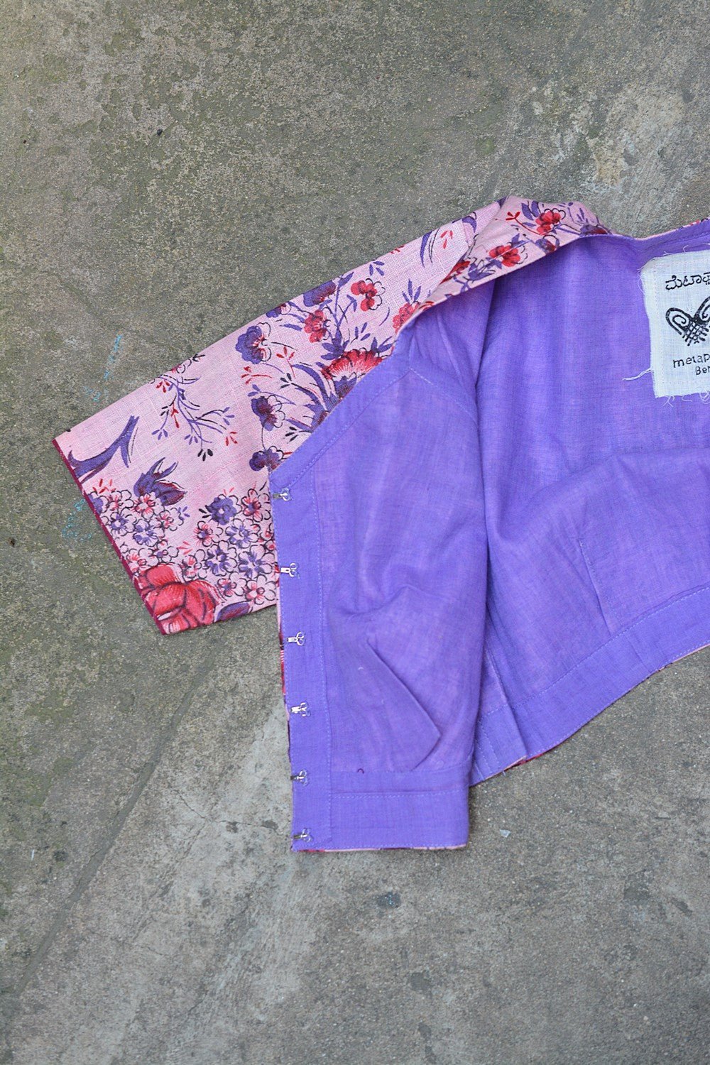 Katori Khadi Blouse - Printed - metaphorracha