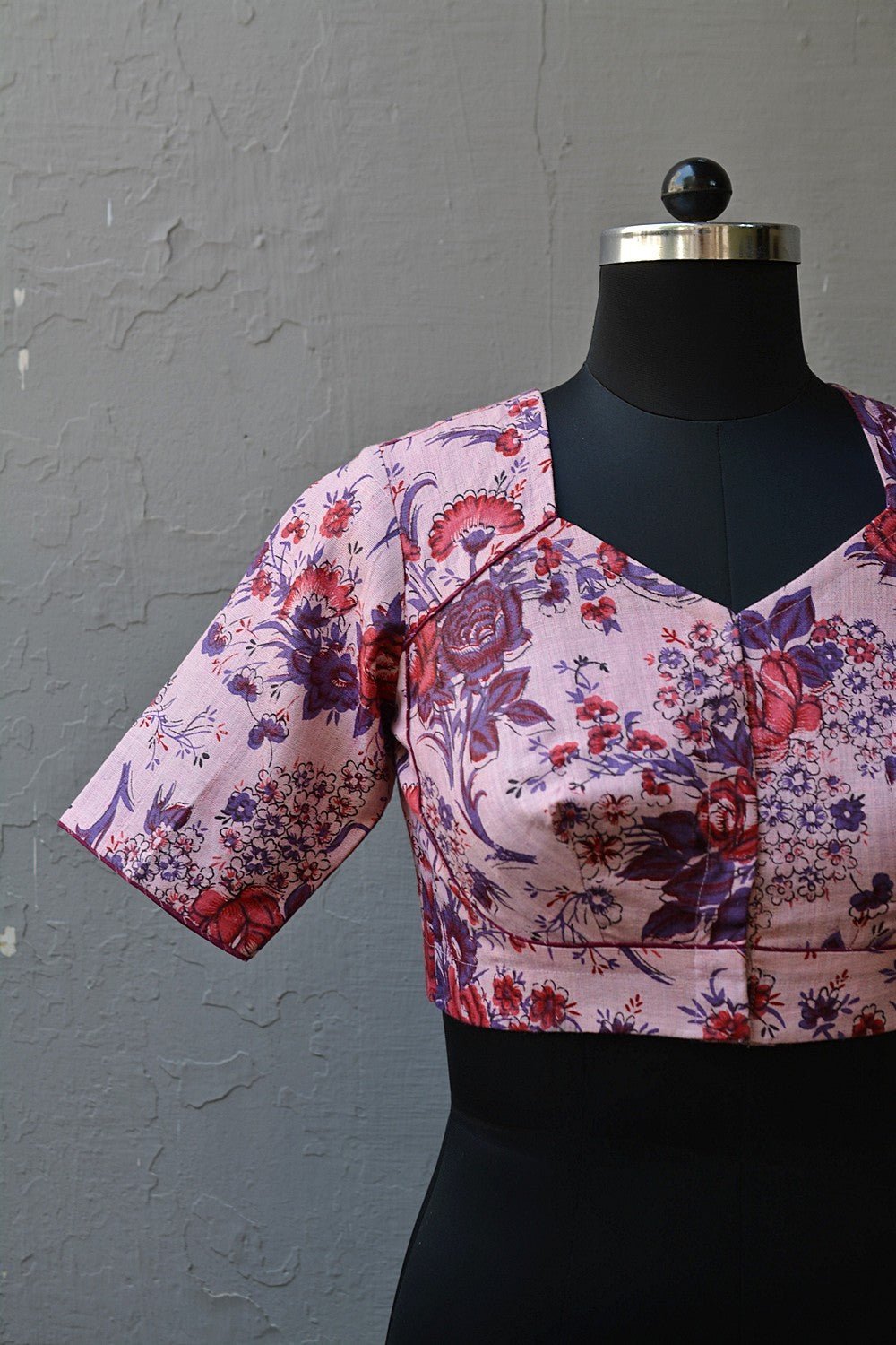 Katori Khadi Blouse - Printed - metaphorracha