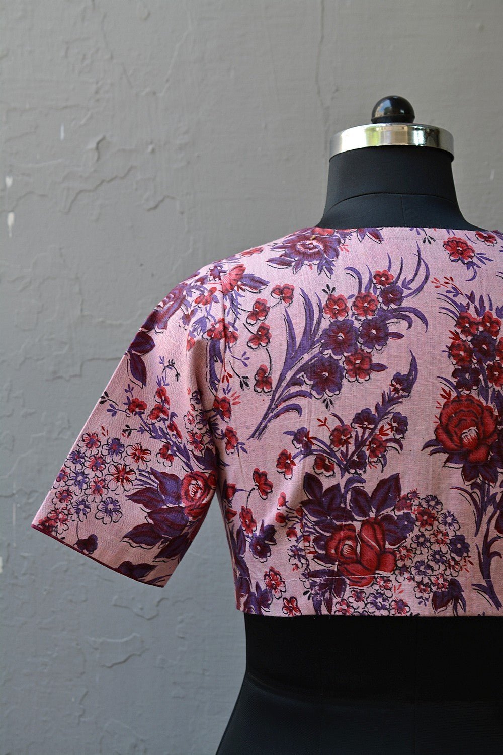 Katori Khadi Blouse - Printed - metaphorracha