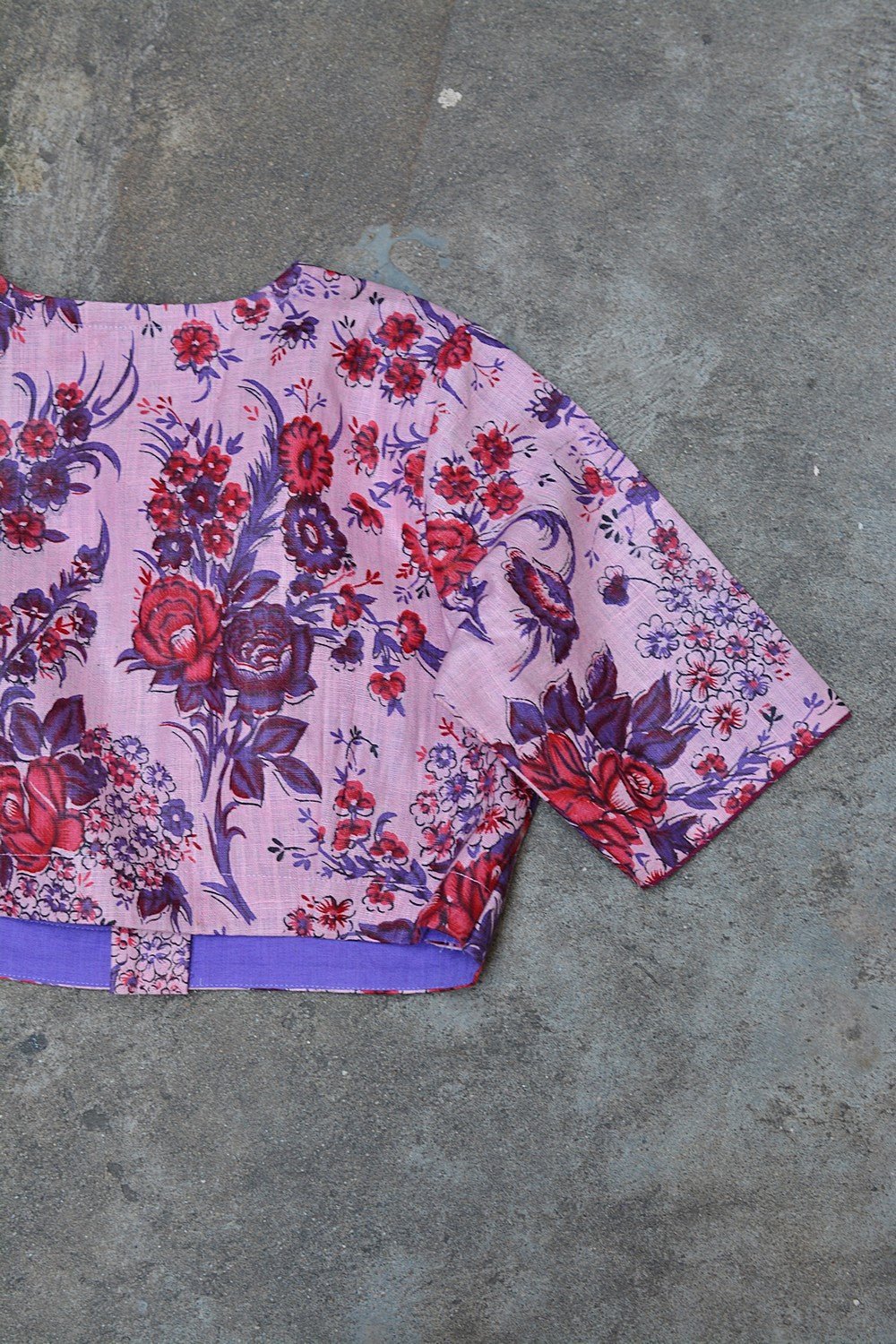 Katori Khadi Blouse - Printed - metaphorracha