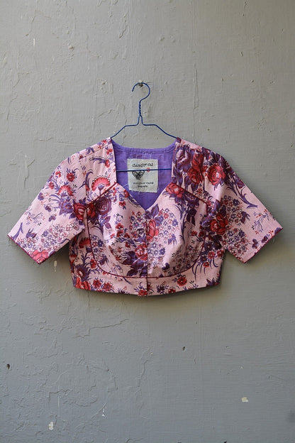 Katori Khadi Blouse - Printed - metaphorracha