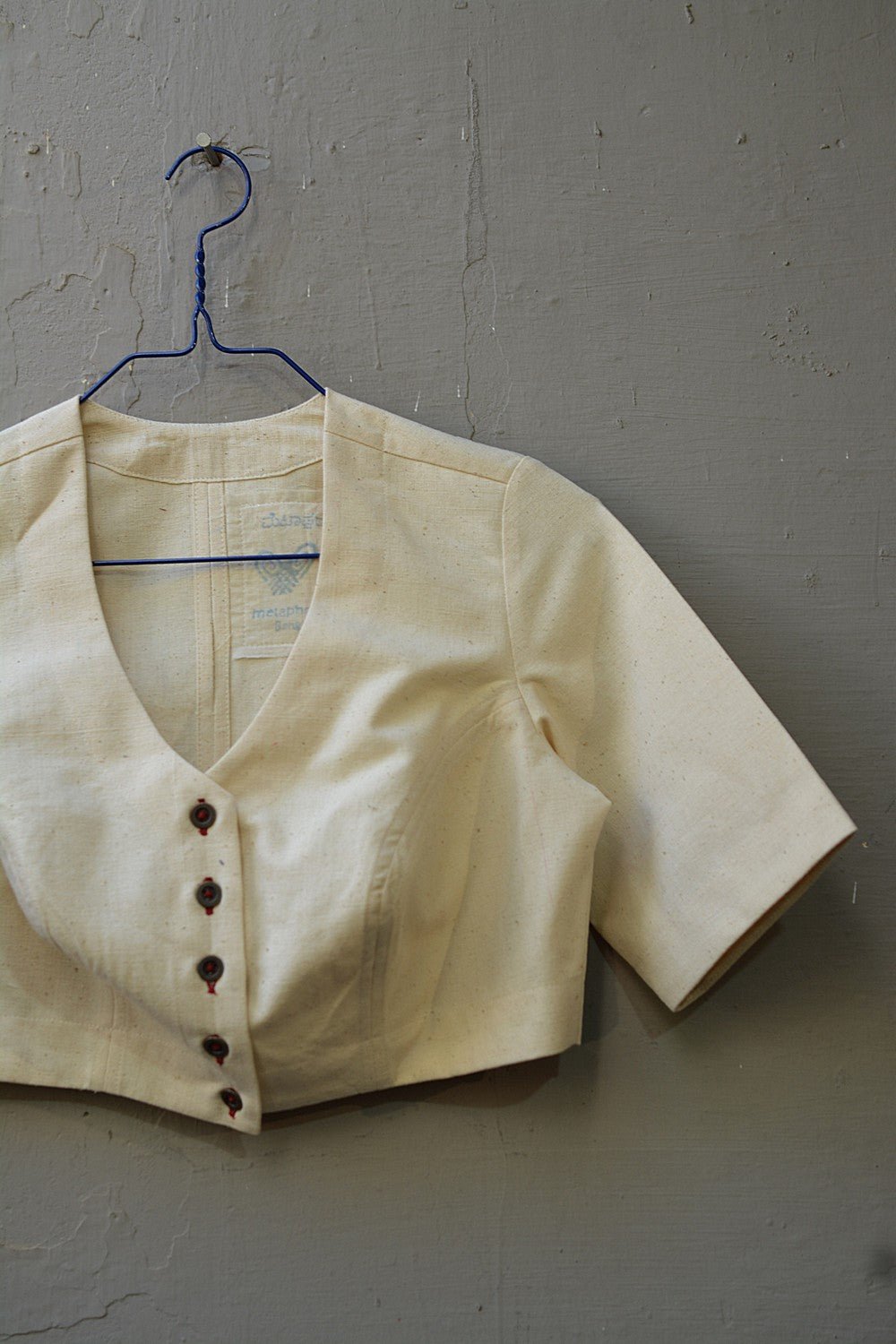 Khadi Blouse - Kora - metaphorracha