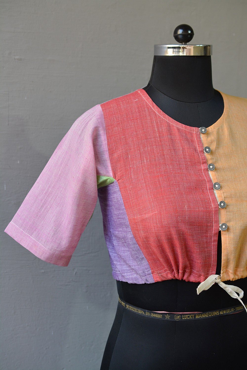 Khadi Blouse - Nine - Coloured Kubsa - metaphorracha