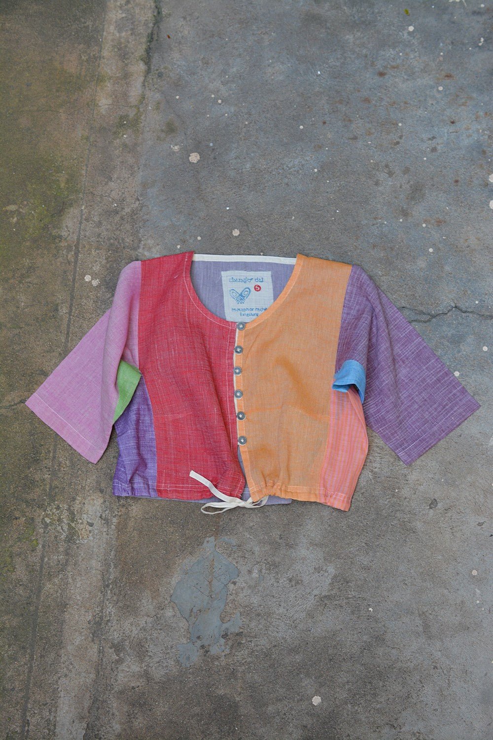 Khadi Blouse - Nine - Coloured Kubsa - metaphorracha