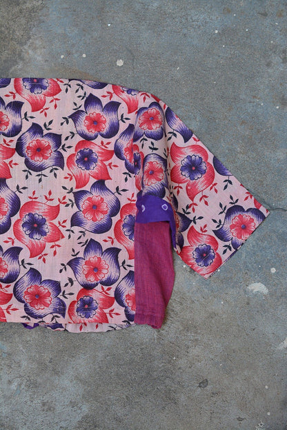 Khadi Blouse - Printed Kubsa - metaphorracha