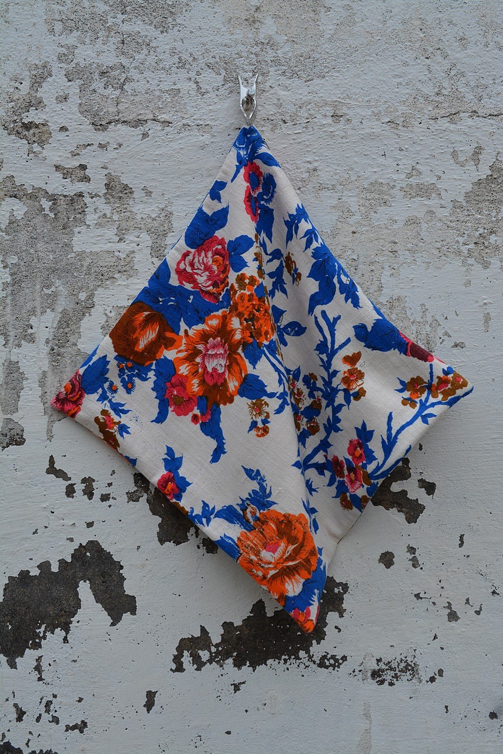 Khadi Cushion Cover - Floral - metaphorracha