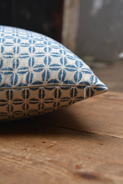 Khadi Cushion Cover - Geometrical - metaphorracha