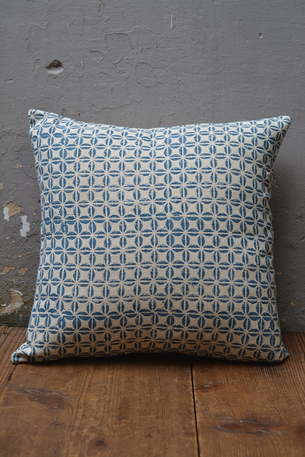 Khadi Cushion Cover - Geometrical - metaphorracha