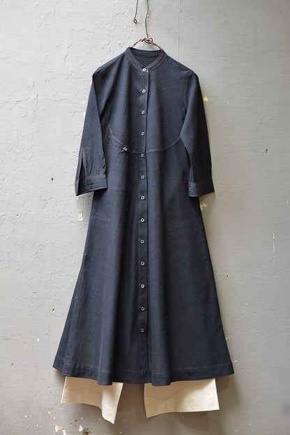 Khadi Dress - Black - metaphorracha