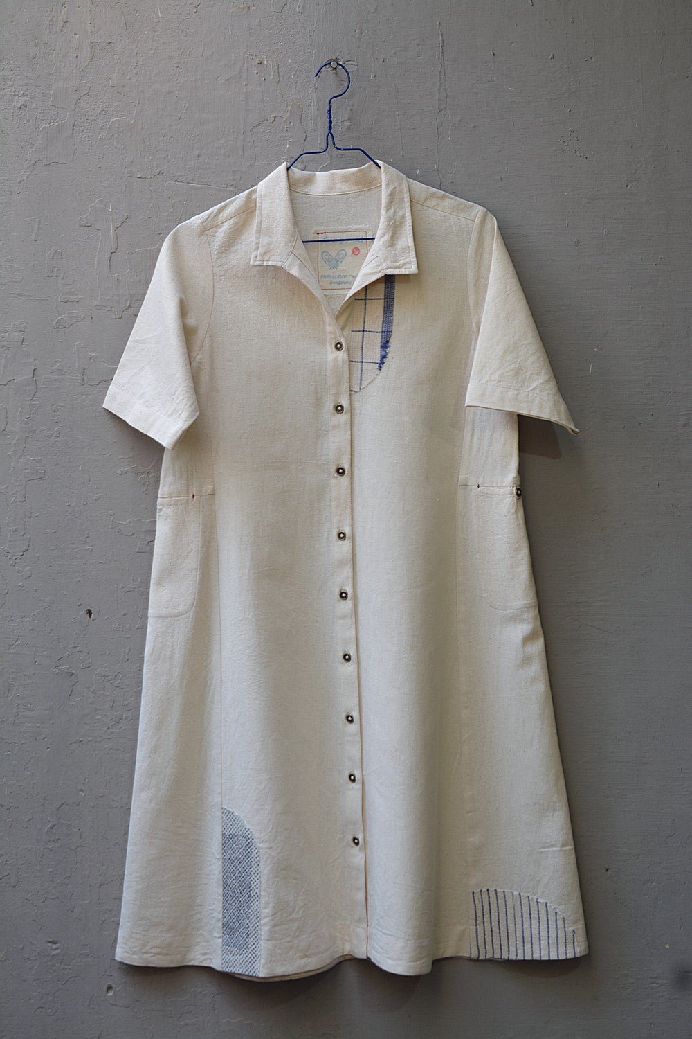 Khadi Dress - Patchwork - metaphorracha