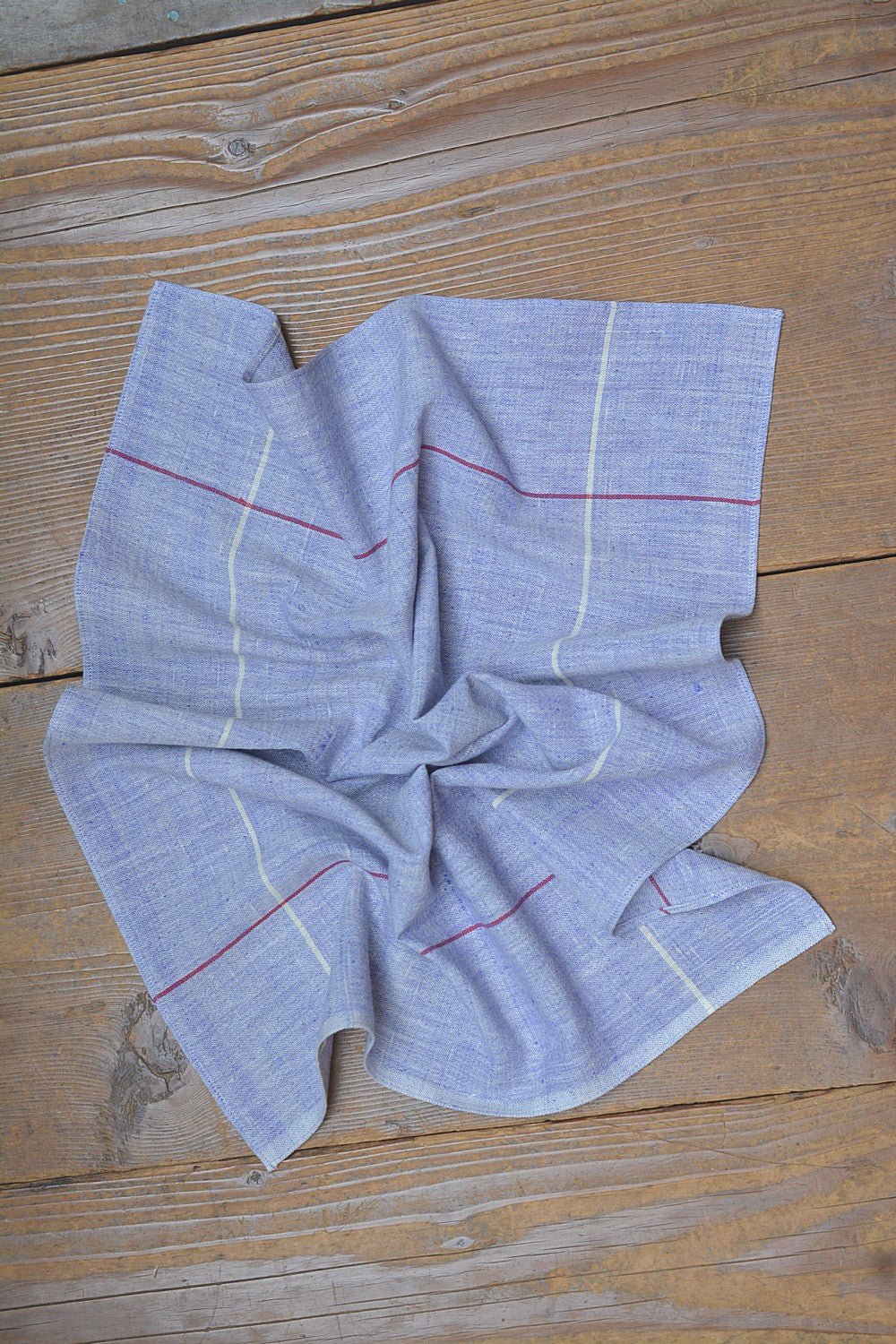 Khadi Handkerchief - Latitude (Set of 6) - metaphorracha