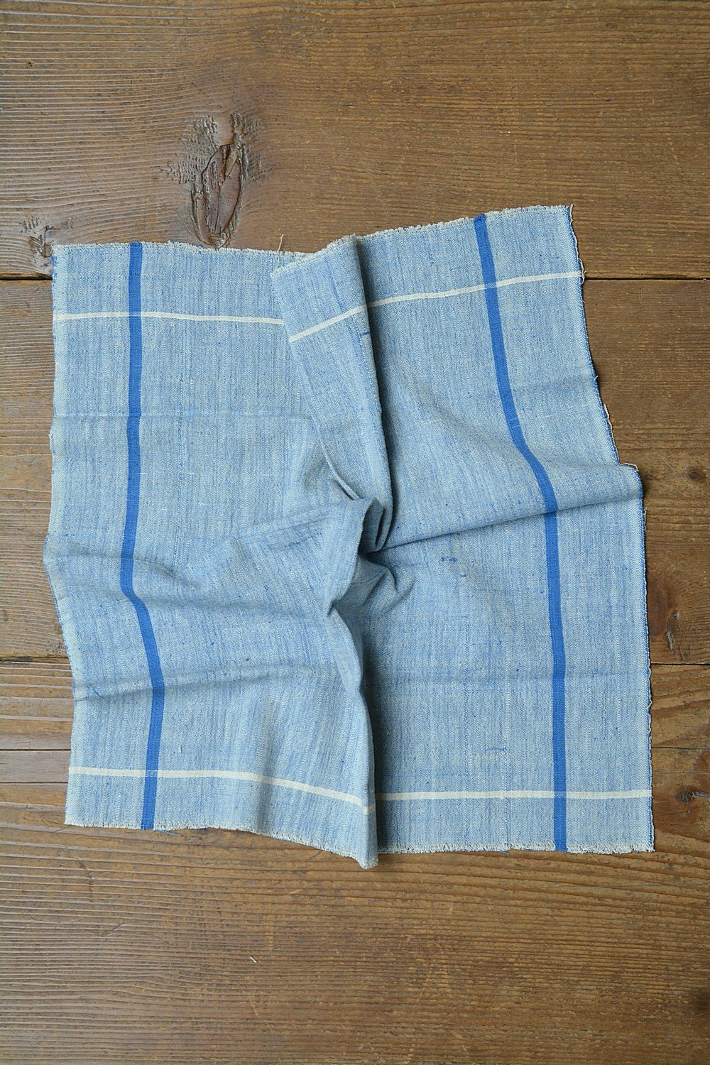 Khadi Handkerchiefs - Blue Porcelain - metaphorracha