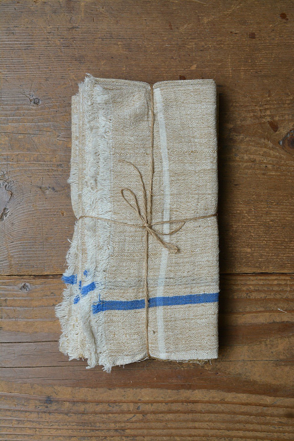 Khadi Handkerchiefs - Oat Straw - metaphorracha