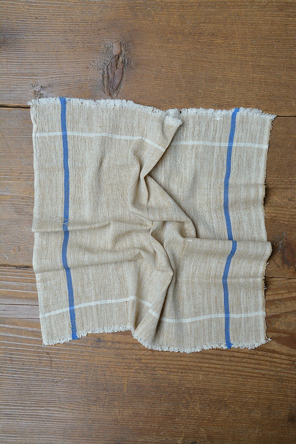 Khadi Handkerchiefs - Oat Straw - metaphorracha