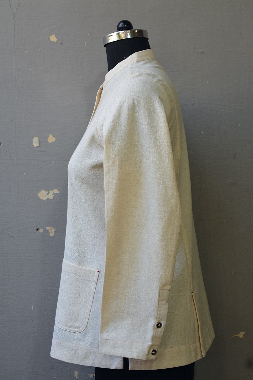 Khadi Jacket - Safari - metaphorracha