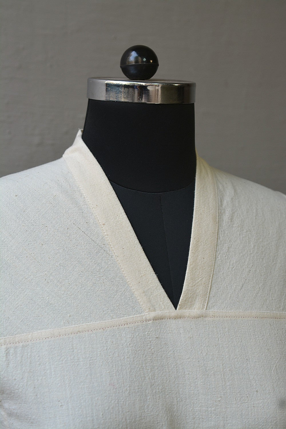 Khadi Knee - Length Kurta - metaphorracha