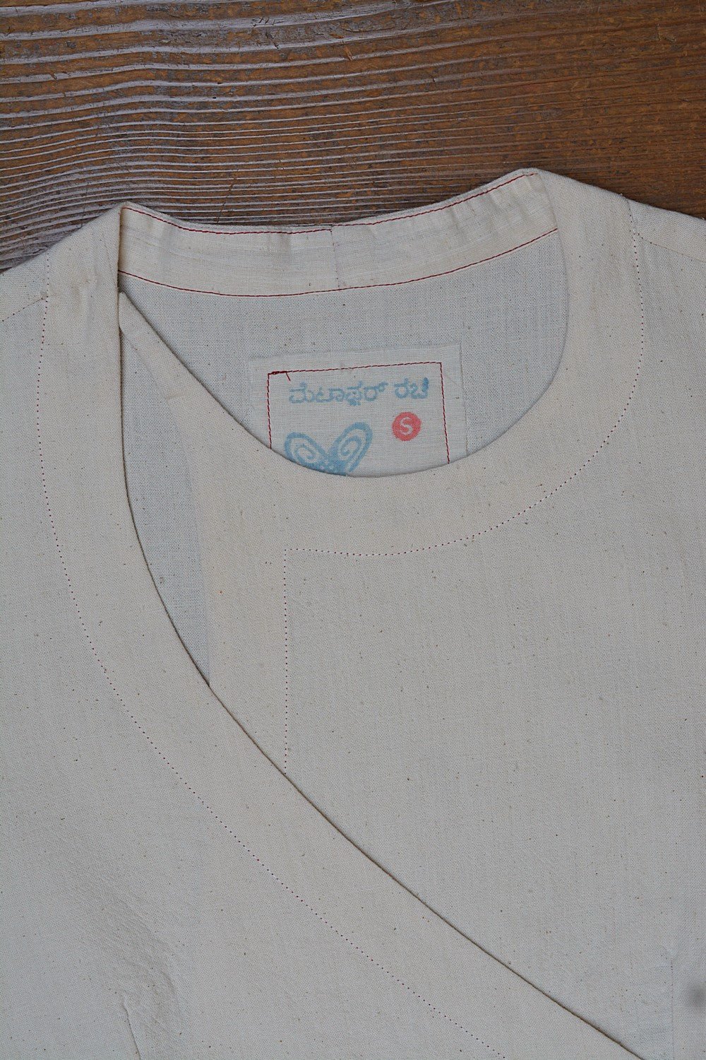 Khadi Kurta - Overlap - metaphorracha