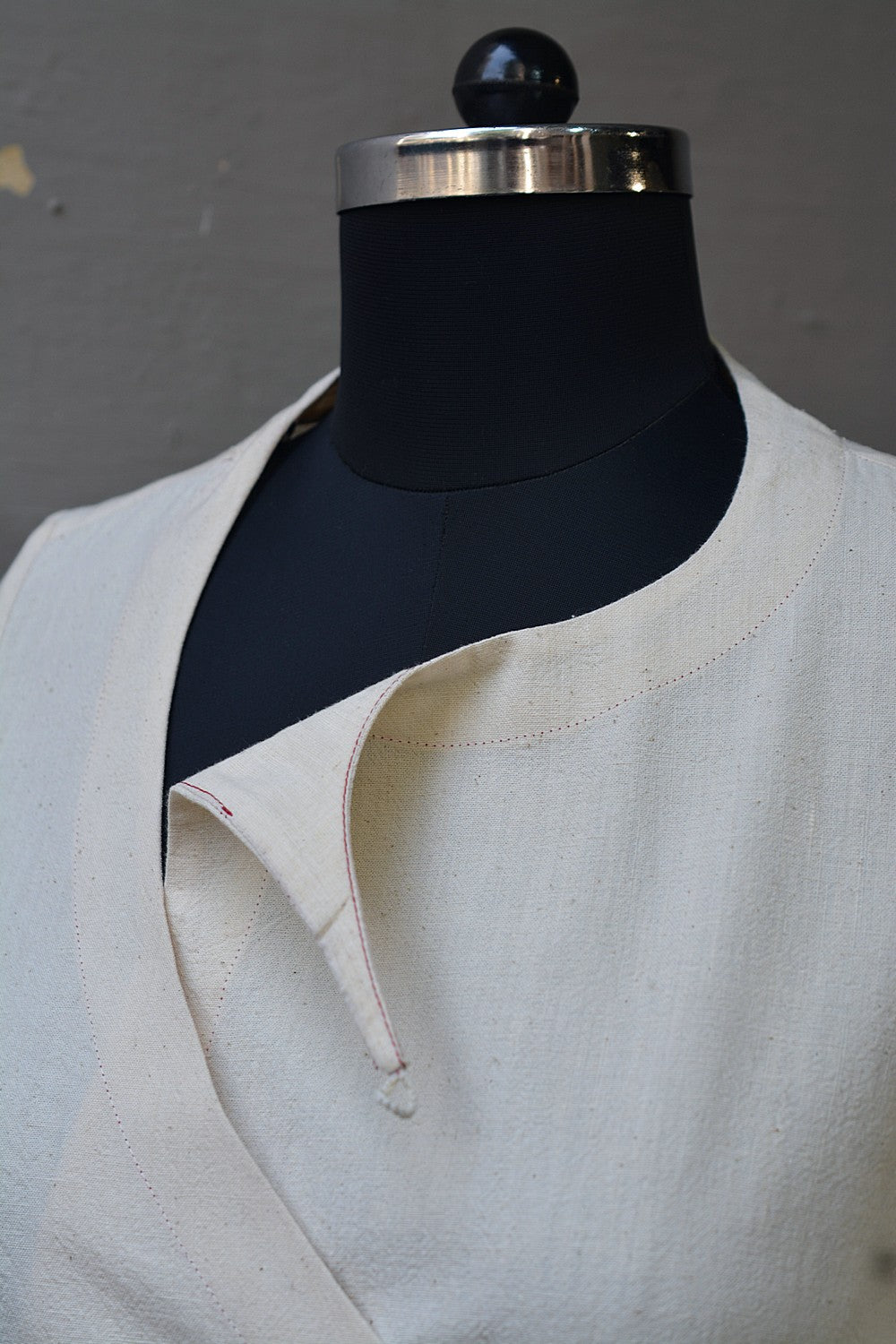 Khadi Kurta - Overlap - metaphorracha