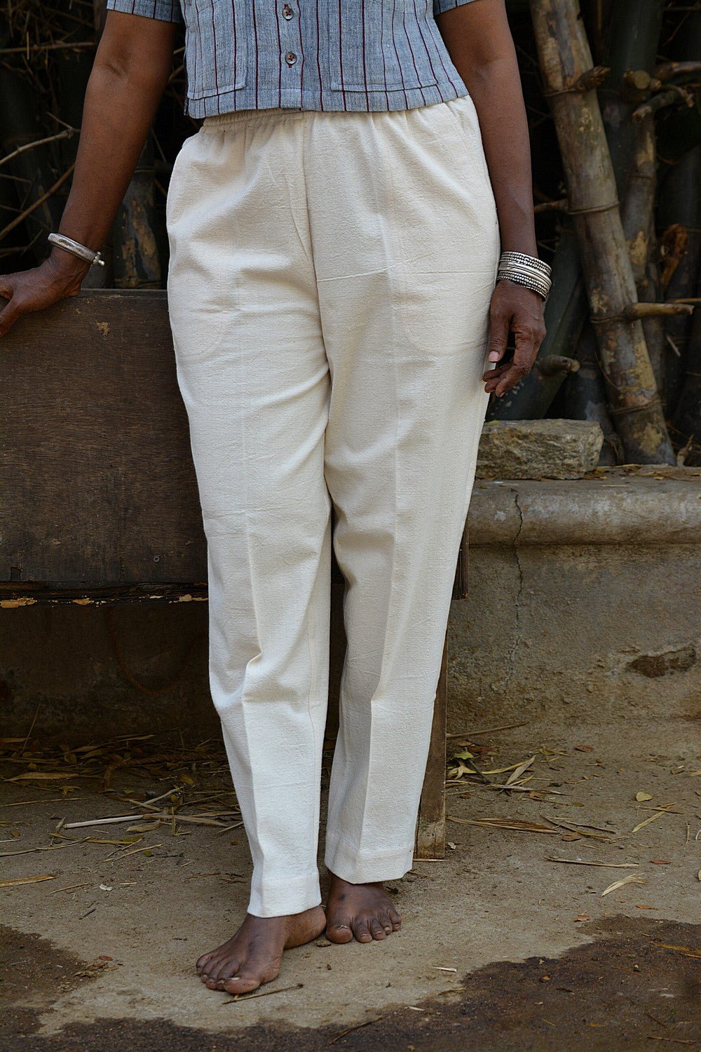 Khadi Pant - metaphorracha