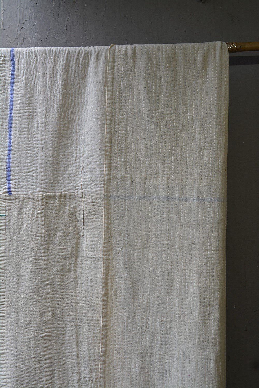 Khadi Quilt Blanket - Versatile - 61" x 90" - metaphorracha