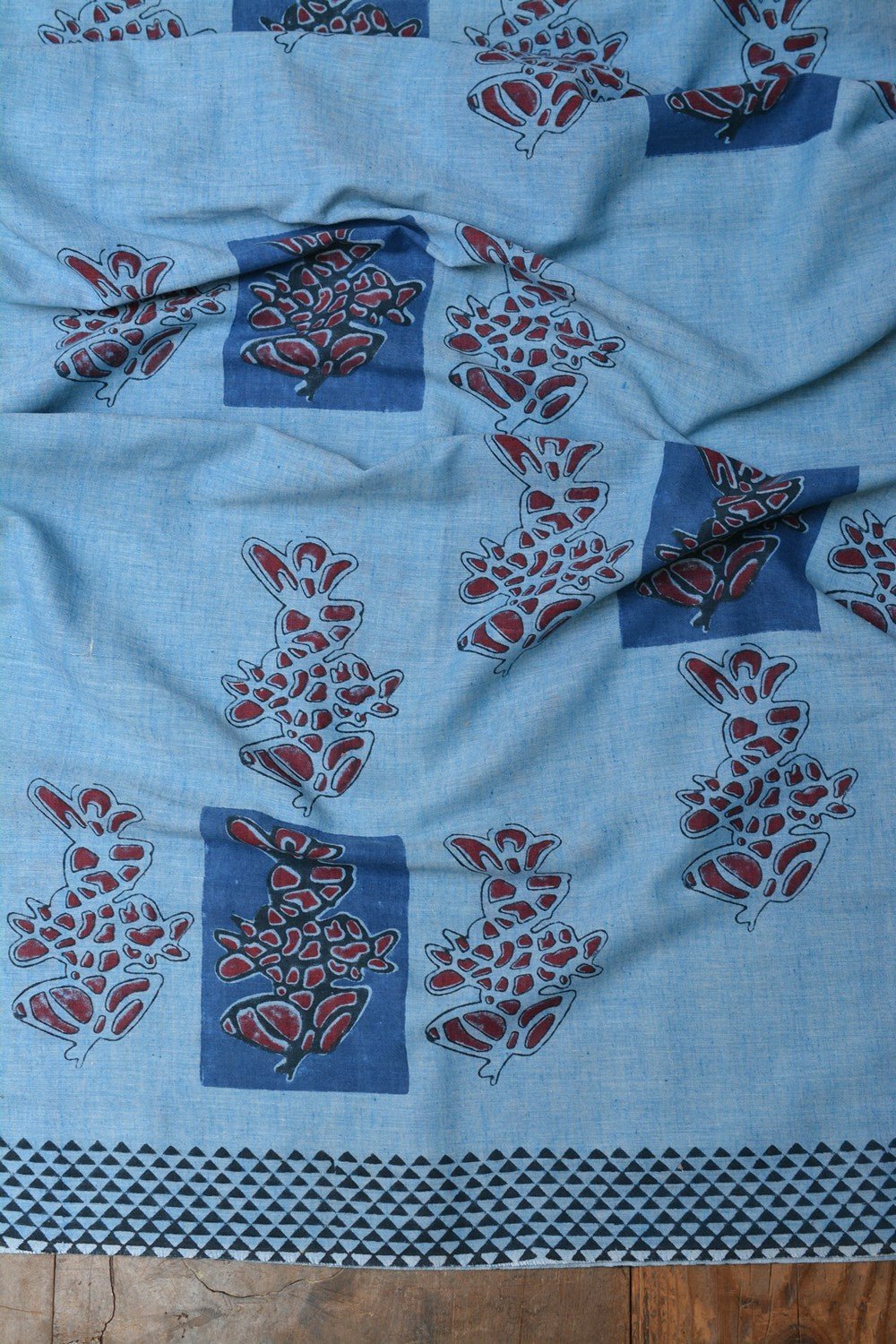 Khadi Saree - Caribbean - metaphorracha