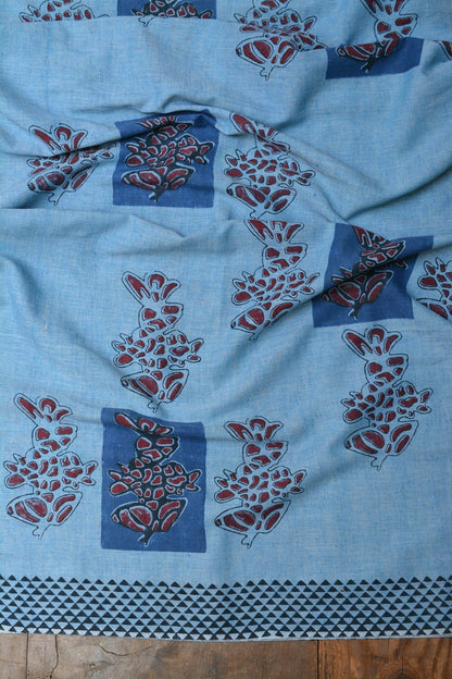 Khadi Saree - Caribbean - metaphorracha