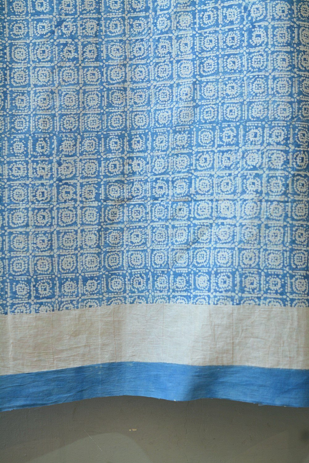 Khadi Saree - Printed Dicots - metaphorracha