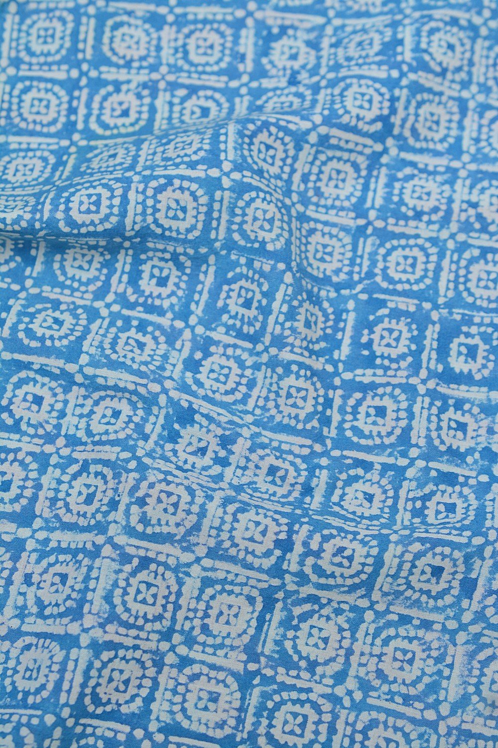 Khadi Saree - Printed Dicots - metaphorracha