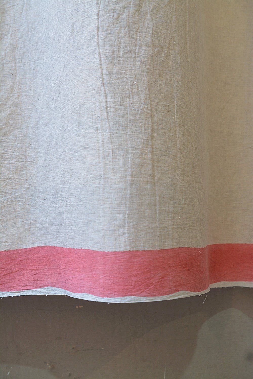 Khadi Saree - Printed Forget - me - nots - metaphorracha