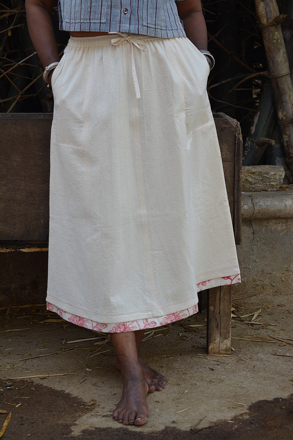 Khadi Skirt - metaphorracha