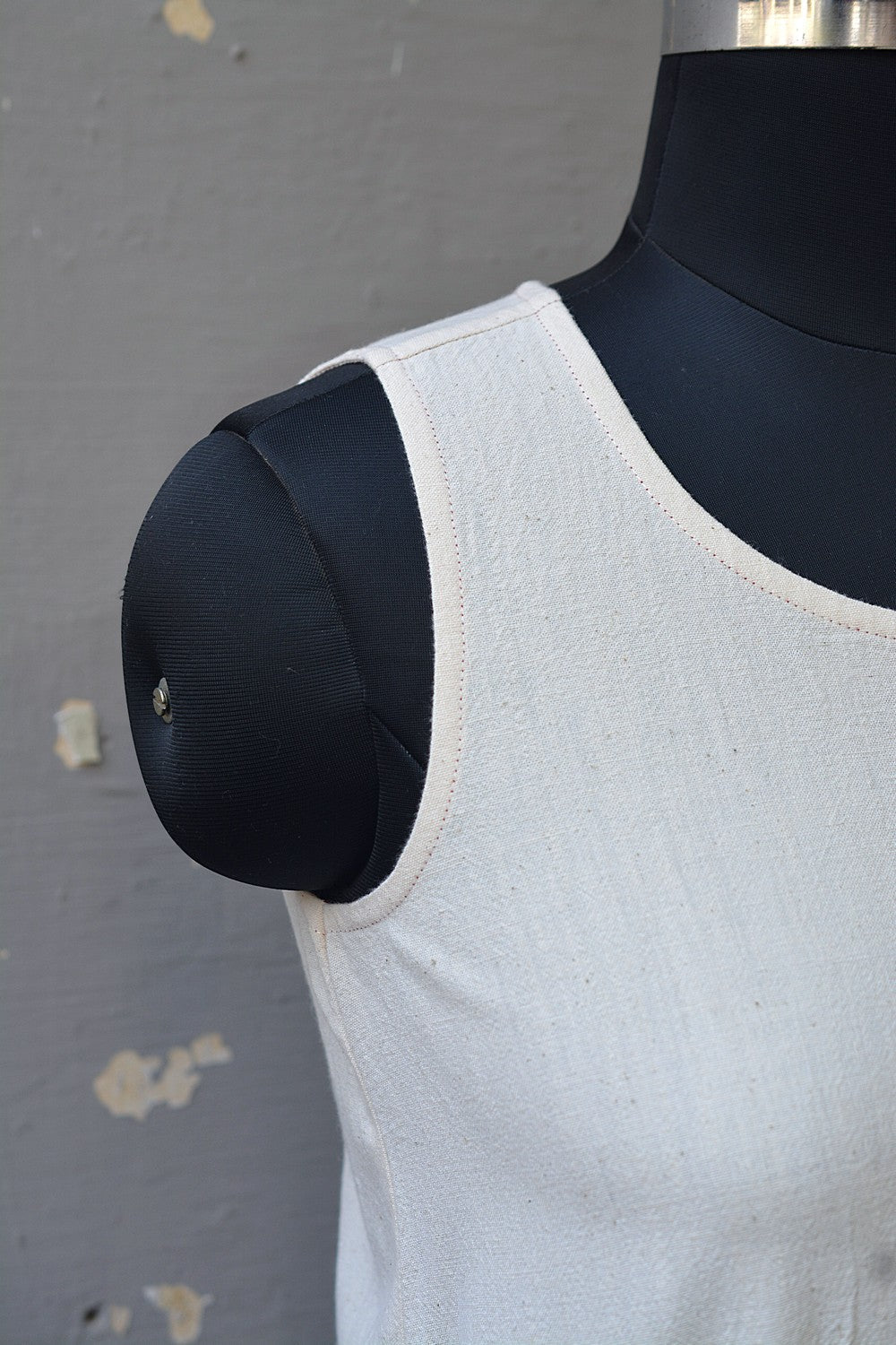 Khadi Sleeveless Dress - metaphorracha