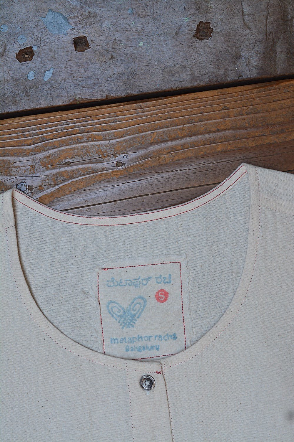 Khadi Sleeveless Dress - metaphorracha