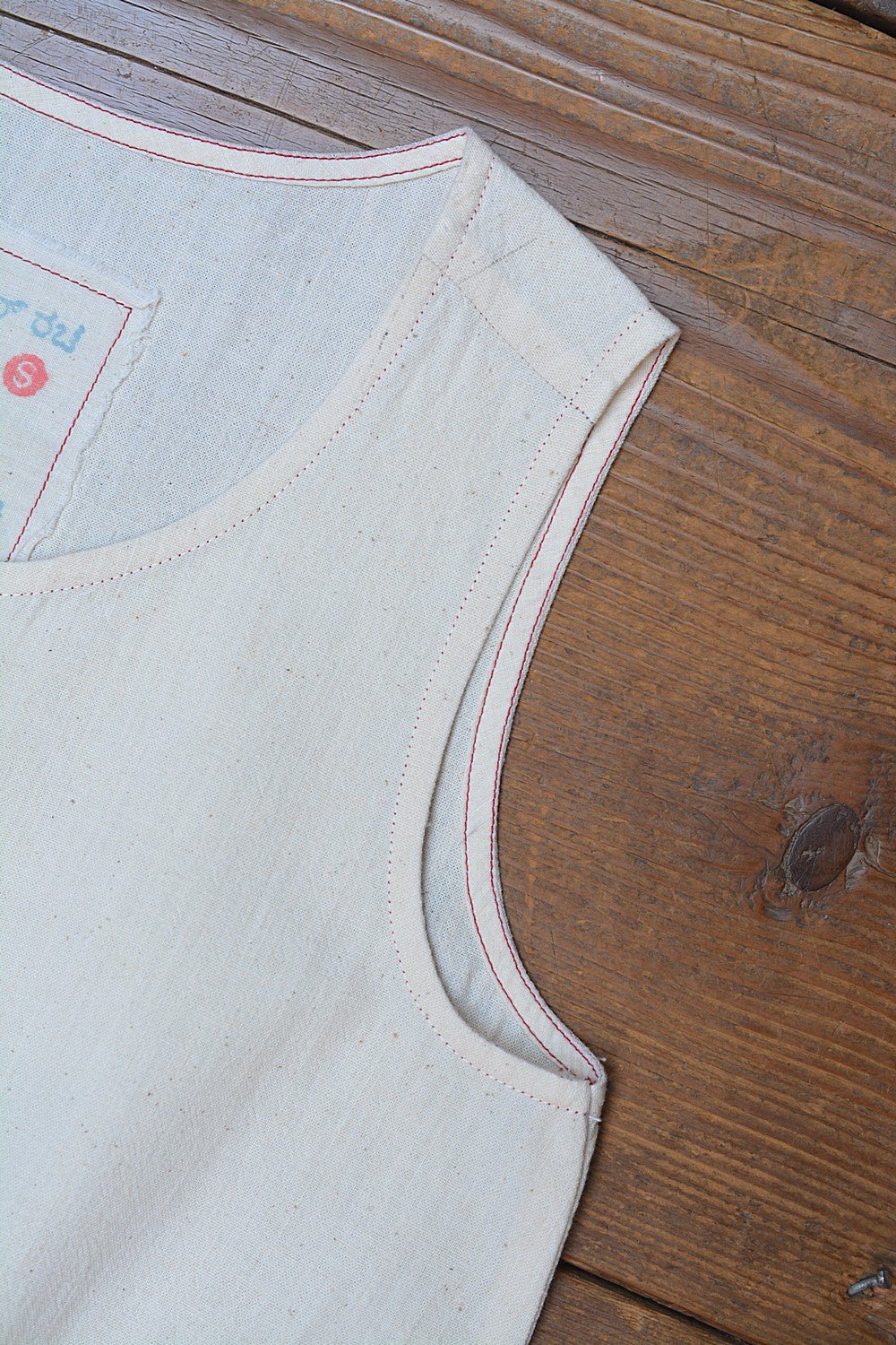 Khadi Sleeveless Dress - metaphorracha