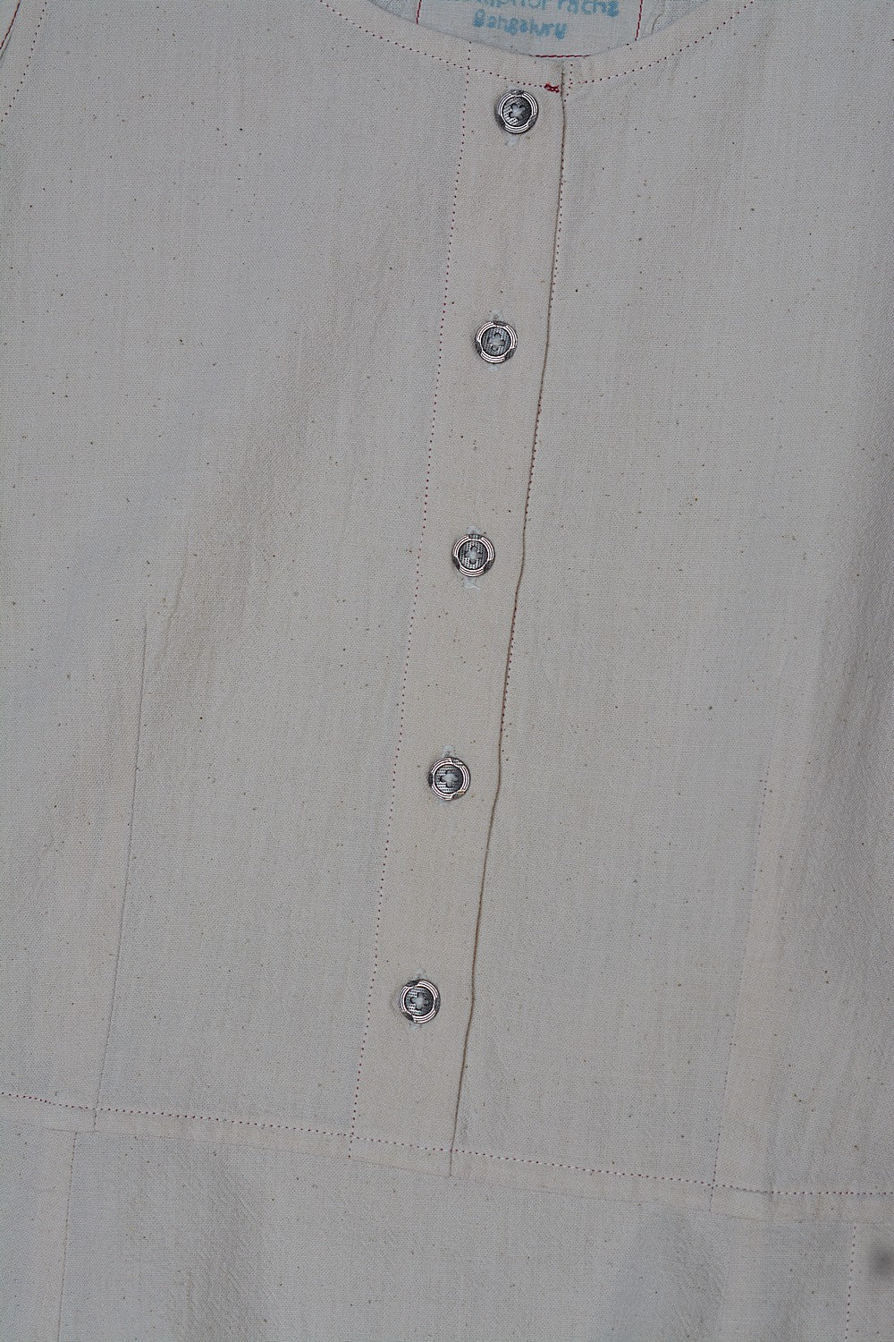 Khadi Sleeveless Dress - metaphorracha