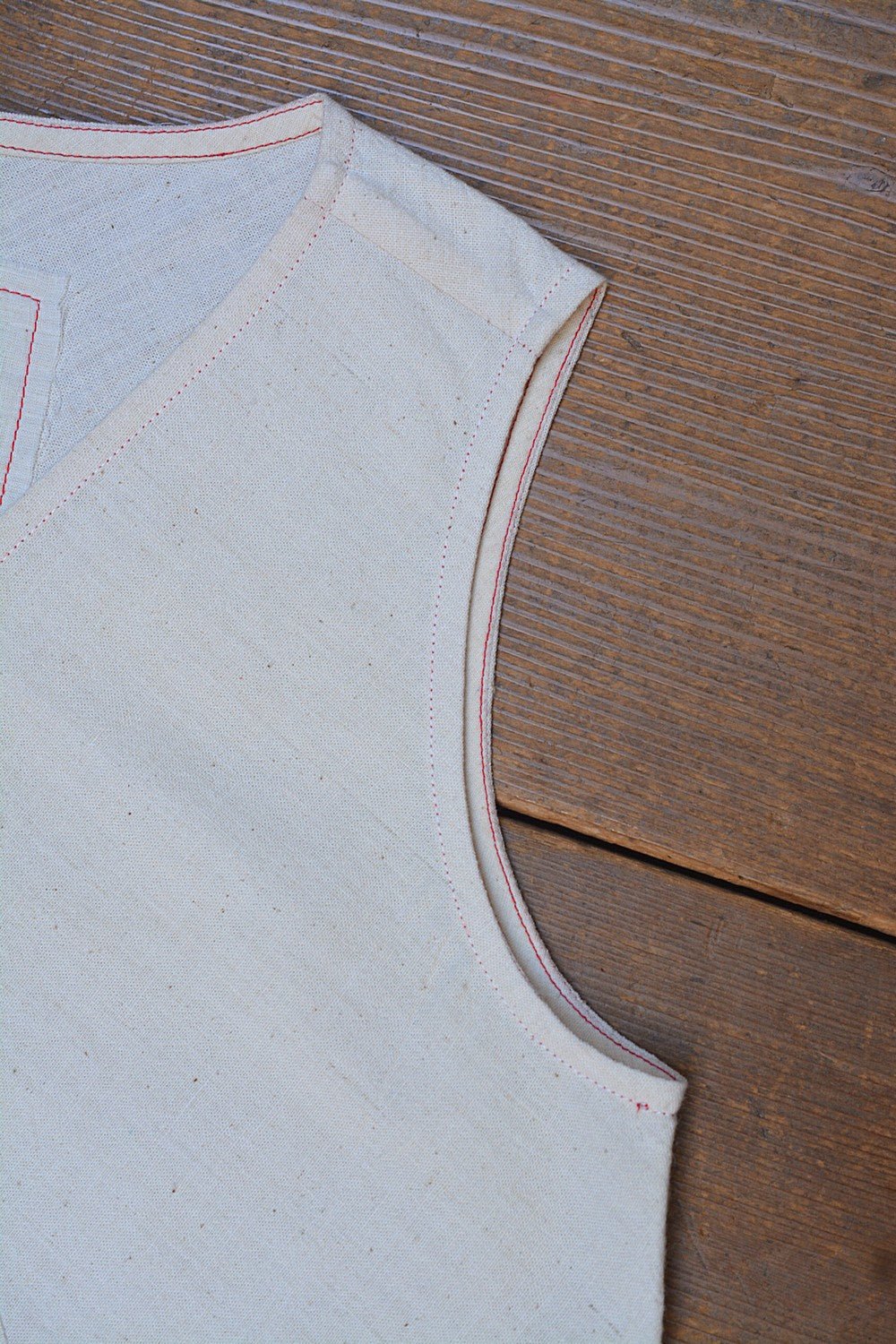 Khadi Sleeveless Top - metaphorracha