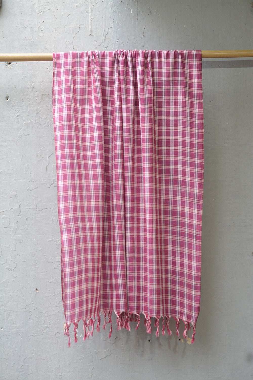 Khadi Stole - Maroon - metaphorracha