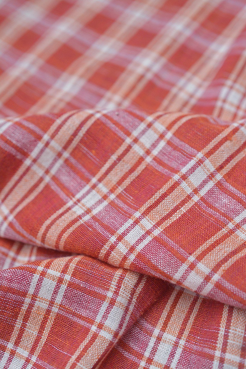 Khadi Stole - Rust - metaphorracha