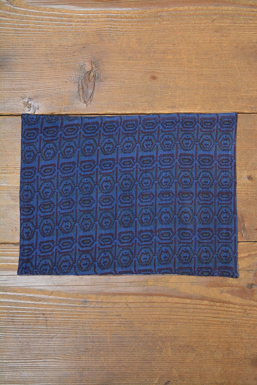 Khadi Table Mats - Printed and Quilted - metaphorracha