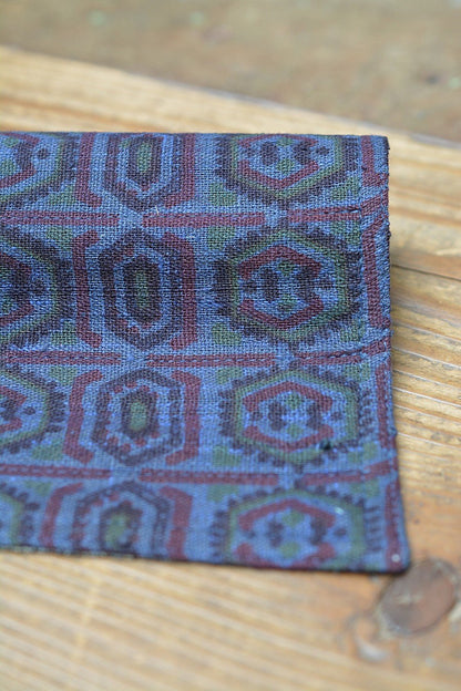 Khadi Table Mats - Printed and Quilted - metaphorracha