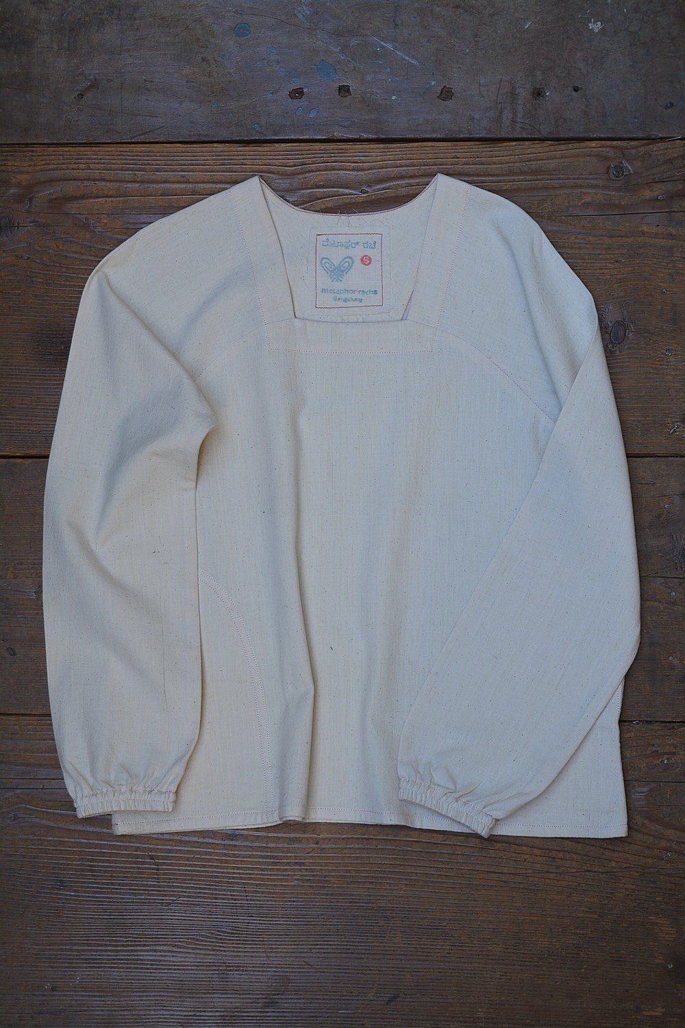 Khadi Top - Raglan Sleeves - metaphorracha