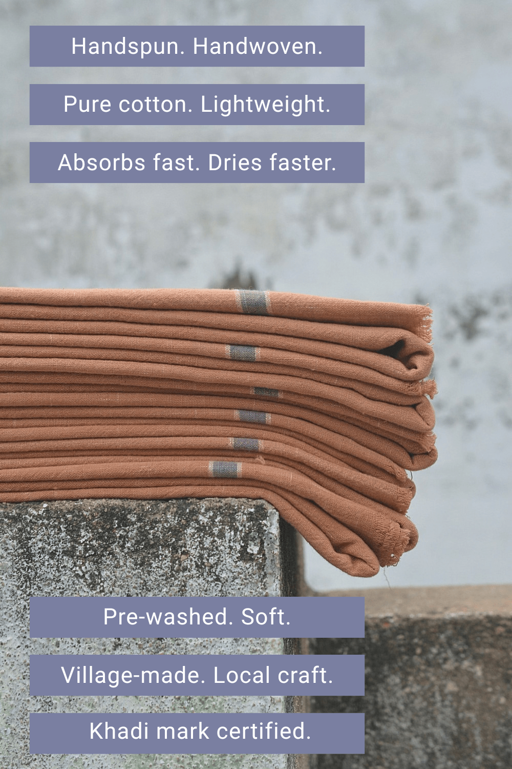 Khadi Towel - Autumn - metaphorracha