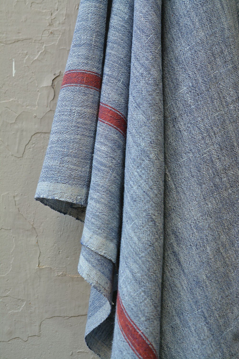 Khadi Towel - Blue Chambray - metaphorracha