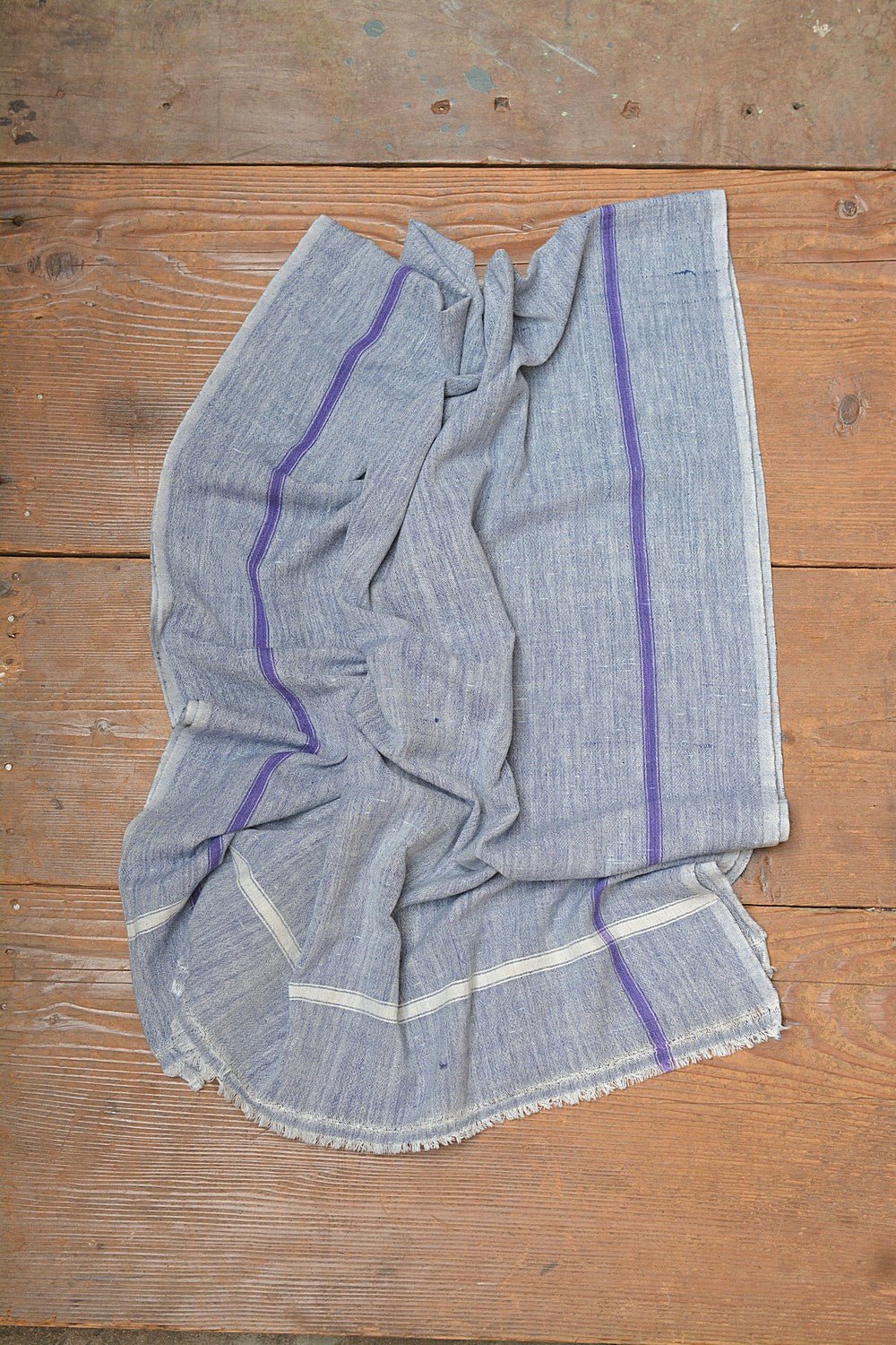 Khadi Towel - Nantucket Fog - metaphorracha